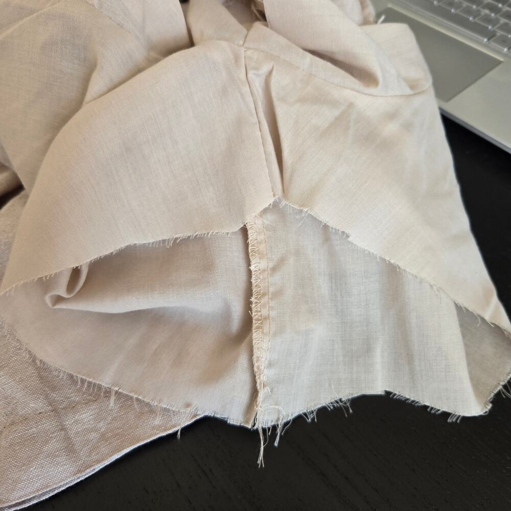 Jason Wu Quiet Luxury Linen Minimalist Pants Coastal Natural Braided Women 6 - Picture 12 of 13